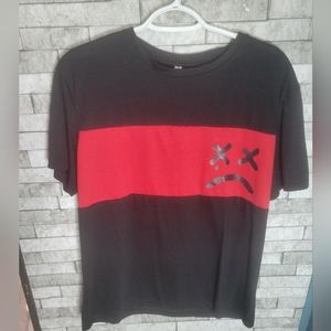 Marshmallow Graphic color block Tshirt Size‎ Large